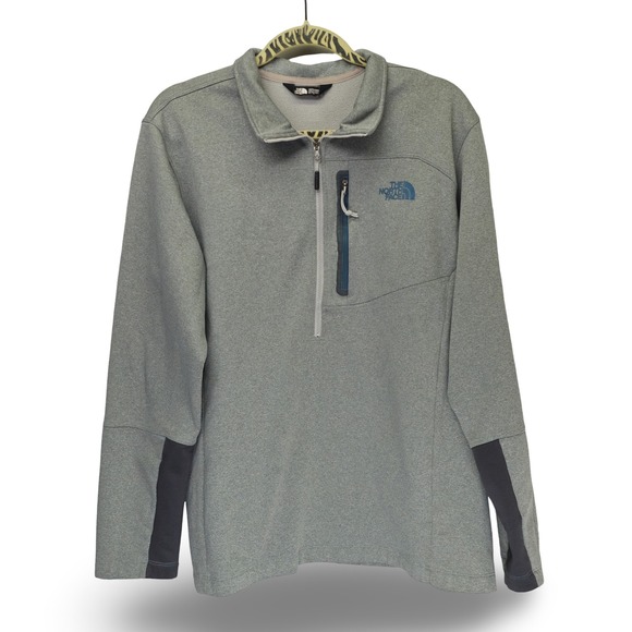 The North Face Other - The North Face Quarter Zip Pullover Mens XL Gray Excellent